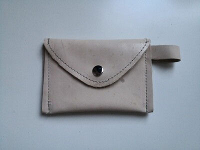 Leather card wallet