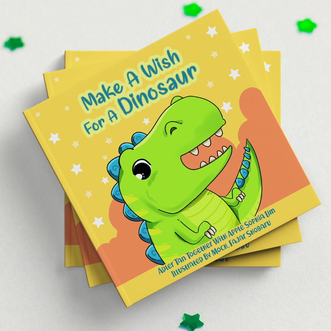 Make A Wish For A Dinosaur - Board Book