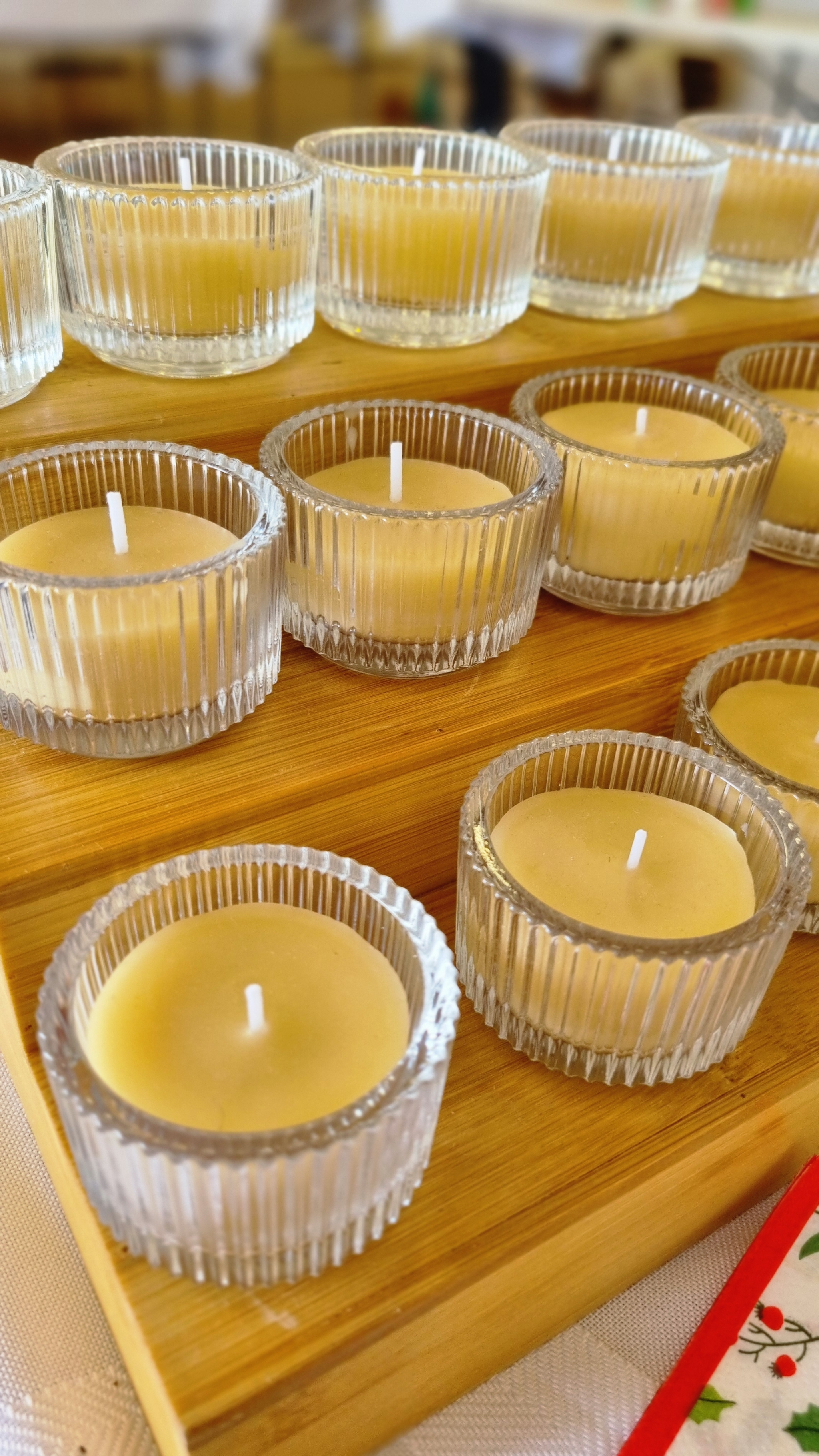 Mia's 100% Beeswax Candles