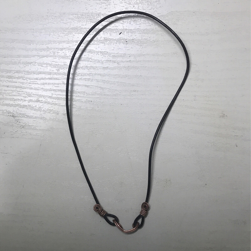 Leather choker
