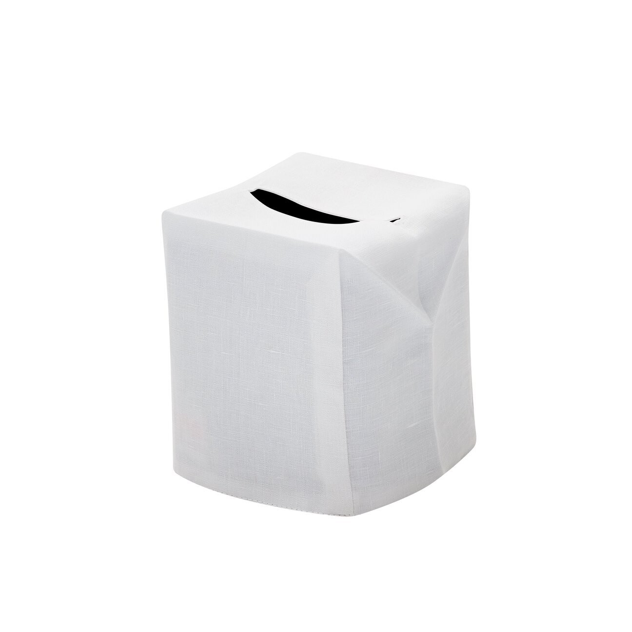 HAHO - TISSUE BOX COVER WITH MONOGRAM