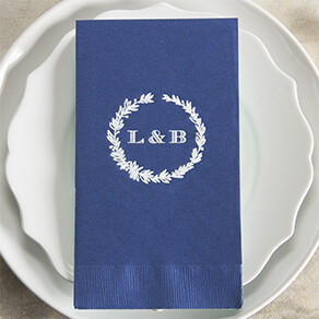AREP - GUEST TOWEL WITH MONOGRAM, 100
