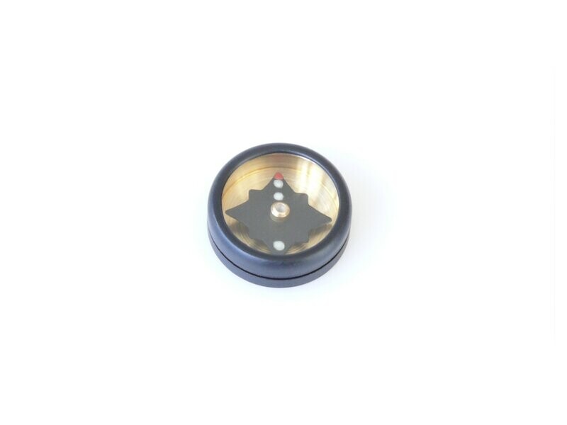 Pyser Optics FB1605 NATO Luminous Brass Escape & Evasion Compass
