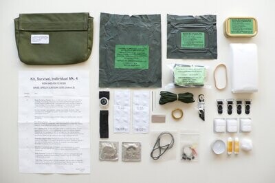British MOD Survival Kit Individual Mk 4