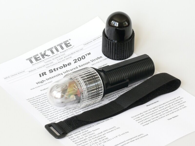 Tektite Waterproof IR/White Light Strobe 200