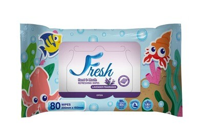 FRESH - Lavender Wipes 30 Sheets