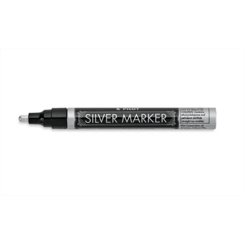 Pilot - SCSM Marker Silver Matellic (Medium)