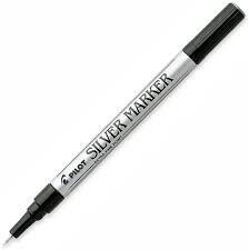 Pilot - SCSEF Super Permanent Marker Silver (Extra Fine)