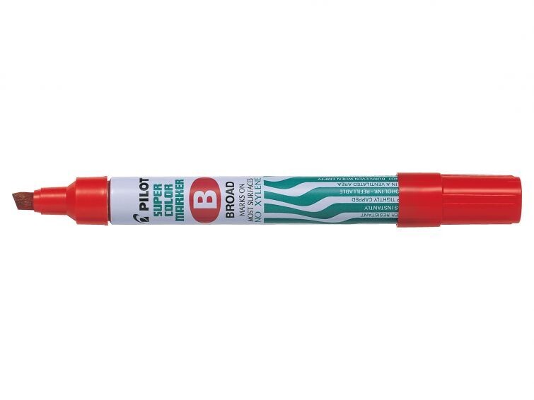 Pilot - SCA-B Permanent Marker Red