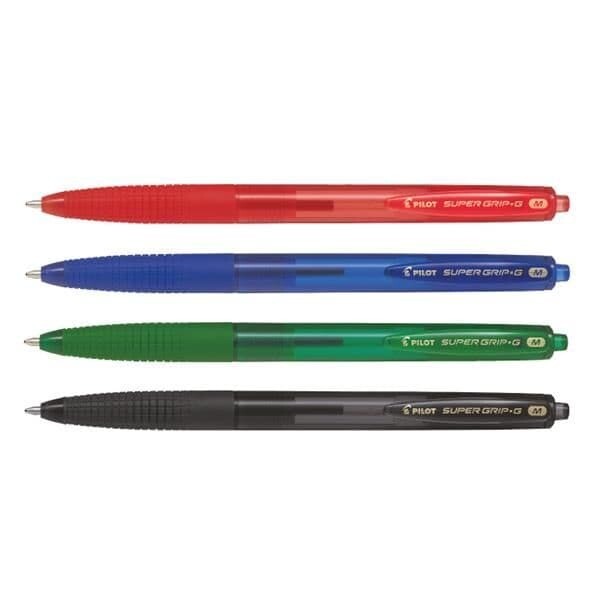 Pilot - BPGG-8R Super Grip Retractable Ballpoint (Medium)
