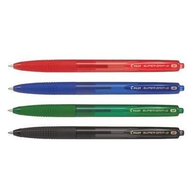 Pilot - BPGG-8R Super Grip Retractable Ballpoint (Medium)