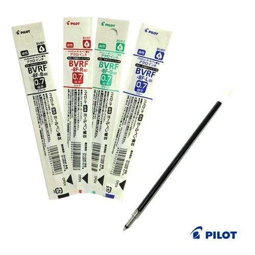 Pilot - BVRF8F Refill For Acroball Dr Grip Ball Pen 0.7mm (Black)