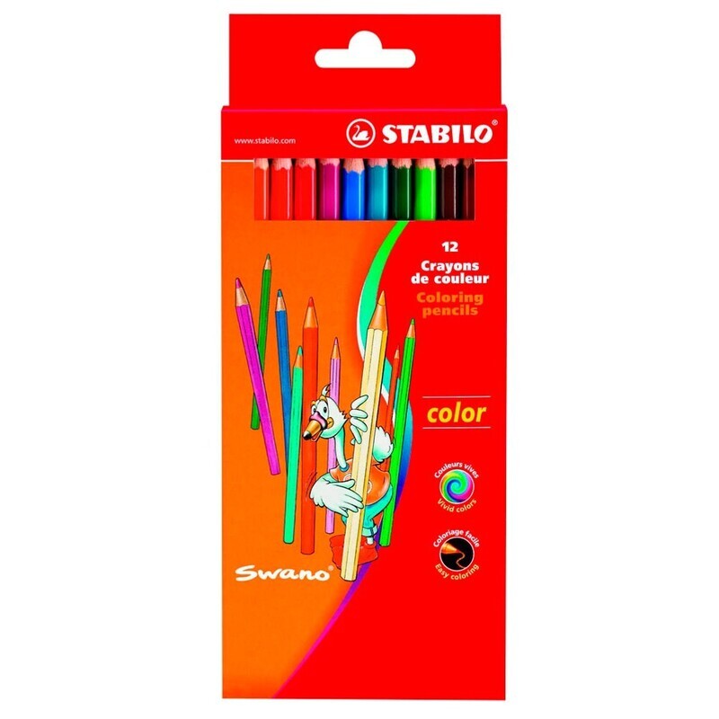 Stabilo Swans - S1667T Water Colour Pencils 12s