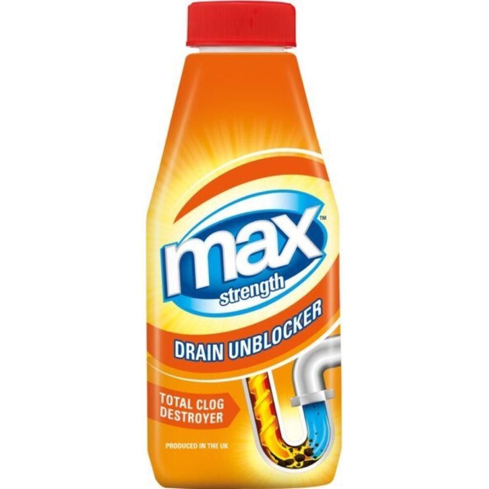 MAX CLEAN Strength Drain Unblocker (500ml)