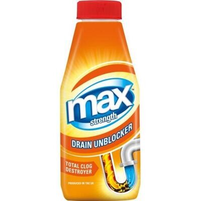 MAX CLEAN Strength Drain Unblocker (500ml)