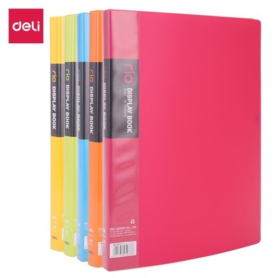 Deli - E5033 Display Book Clear Holder A4 (30 pockets)