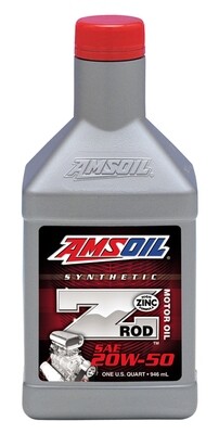 Amsoil - Z-ROD 20W-50 Synthetic Motor Oil (ZRF) 0.946L