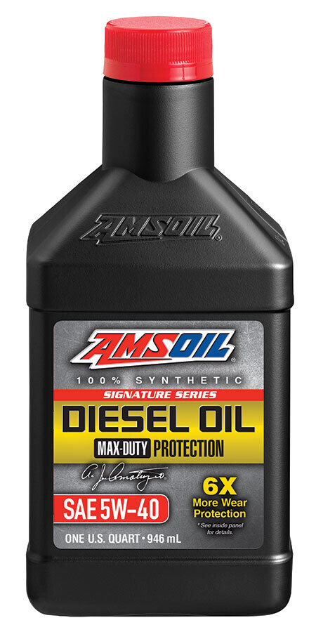 Amsoil - Signature Series Max-Duty Synthetic Diesel Oil 5W-40 (DEO)