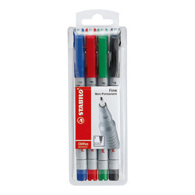 Stabilo Swans - Ohpen 852/4 Non-Permanent Marker