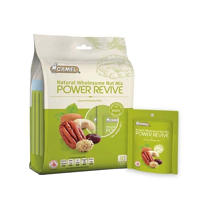Camel Nuts - Power Revive Natural Wholesome Nuts Mix (10 X 250g)