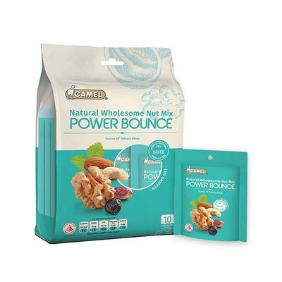 Camel Nuts - Power Bounce Natural Wholesome Nuts Mix (10 X 250g)