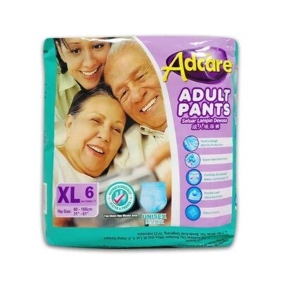 ADCARE Adult Pants (XL size) 6&#39;S