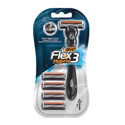 BIC 3 Nano Tech Blade Flex3 Hybrid