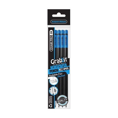 Grabbit - Newspaper Exam Pro 2B Pencil (Exam Grade)