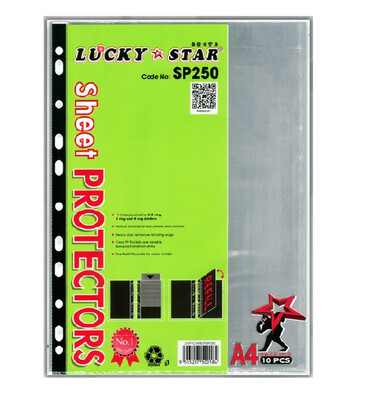 Lucky Star - A4 Sheet Protector 10s