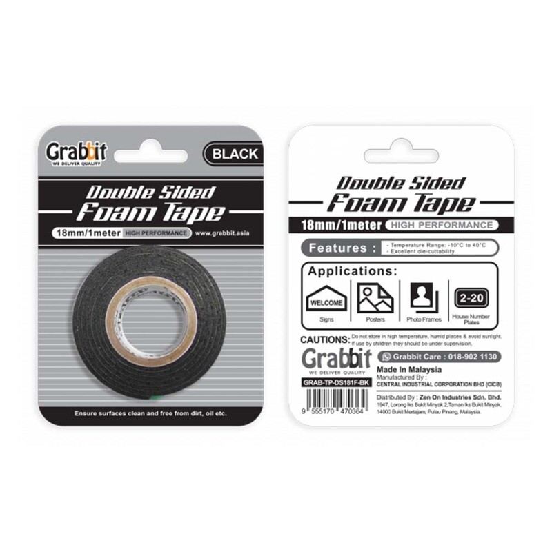 Grabbit - Double Sided Foam Tape