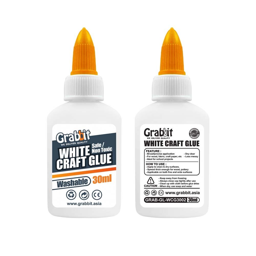 Grabbit - White Craft Glue 30ml X 2pcs