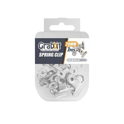 Grabbit - Spring Clip 20mm (7pcs)