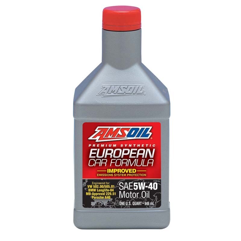 Amsoil - 5W-40 MS Synthetic European Motor Oil (AFL), Litre: 0.946L