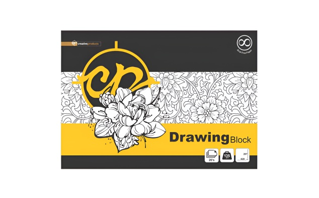 CP - SCDB42135 Drawing Block 135gsm (420mm x 297mm) A2 20s