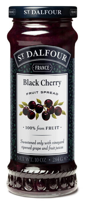 St Dalfour - Black Cherry Spreads 284g