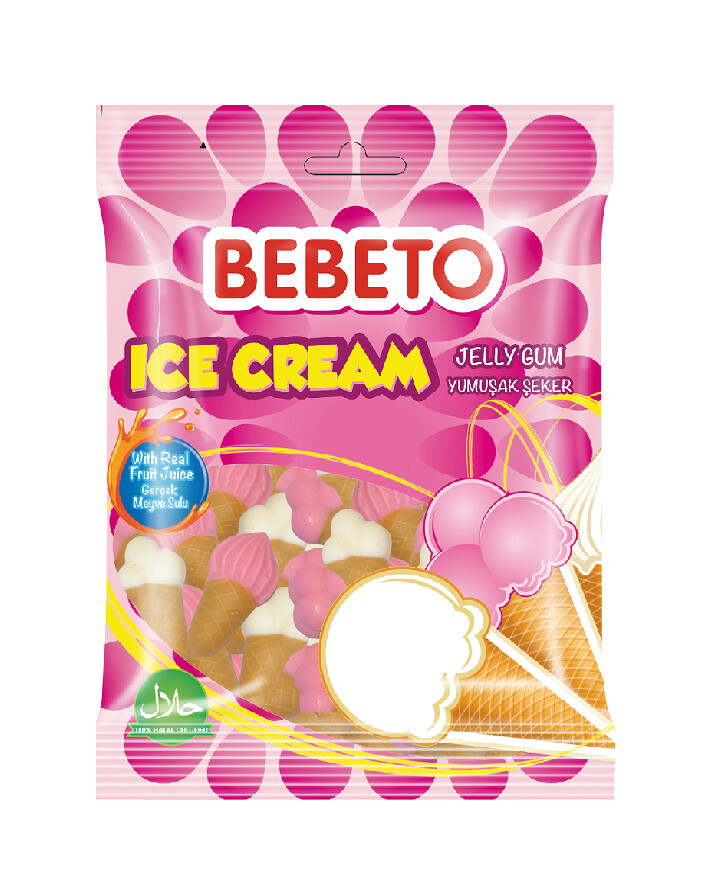 Bebeto - Ice Cream Jellies 80g