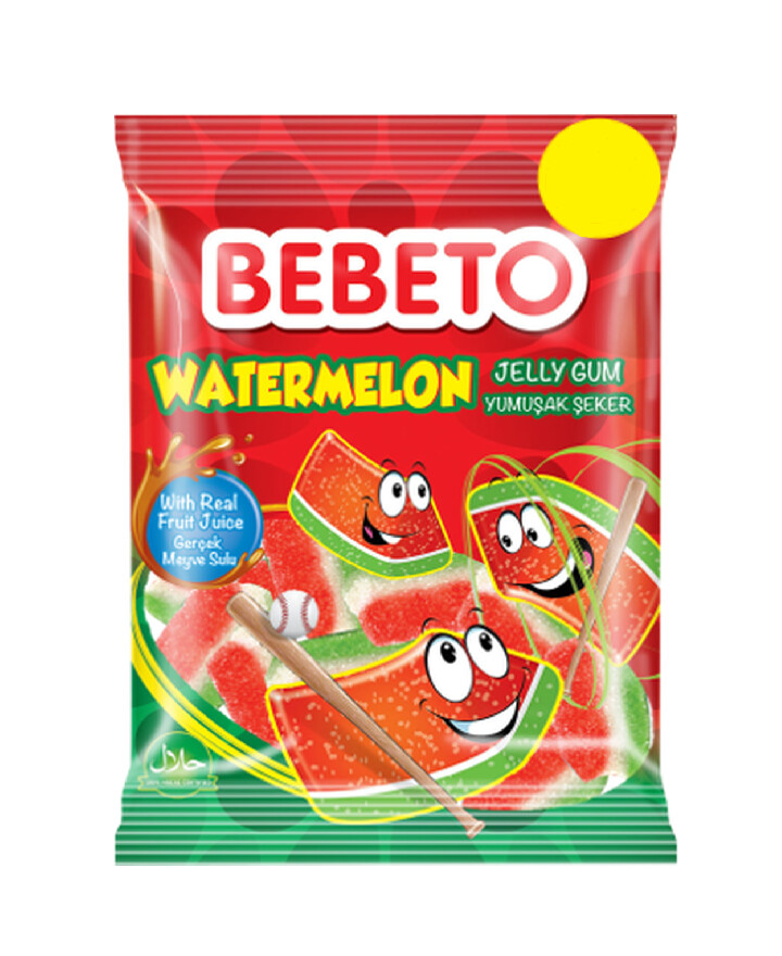 Bebeto - Watermelon Jellies 80g