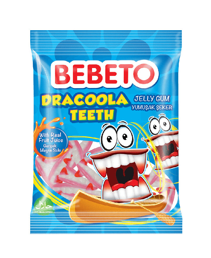 Bebeto - Dracoola Teeth Jellies 80g