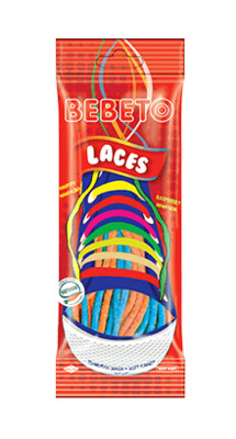 Bebeto - Laces Strawberry + Mandarin Jellies 75g