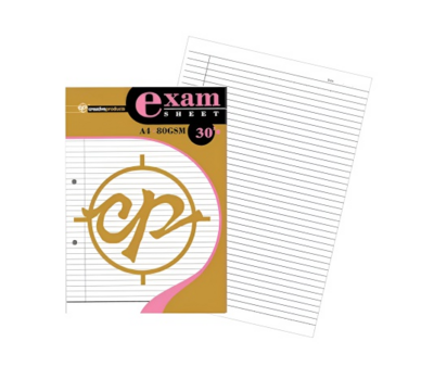 CP - Exam Sheet A4 80gsm