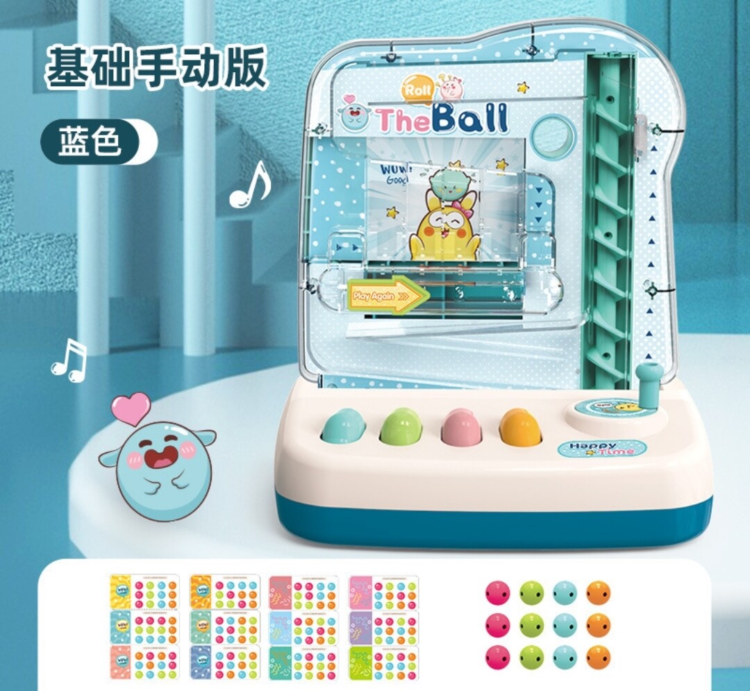 Toy - Rolling Ball Basic Educational Game Console With Music &amp; Light