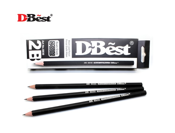 D Best - Wooden Pencil #6930 (2B x 12s)