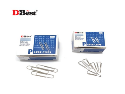 D Best - Paper Clip 100pcs/Box (Round &amp; Triangle)