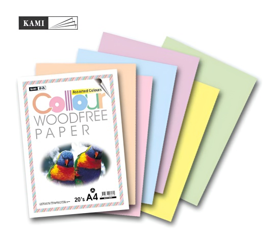 CP - SKOT7037H Assorted Color Woodfree A4 Paper (20s x 75gsm)