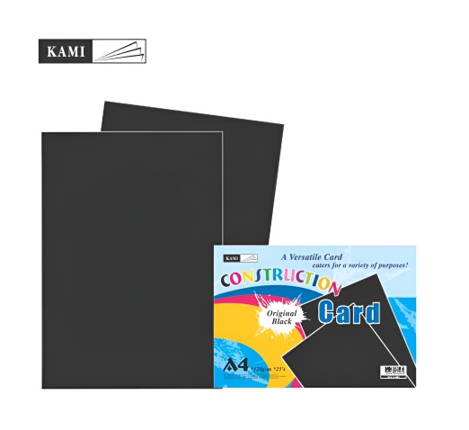 CP - SKUT212BK A4 Construction Card 25s x 120gsm