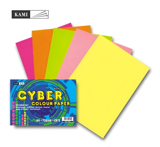 CP - Assorted Cyber Color A4 Paper 75gsm