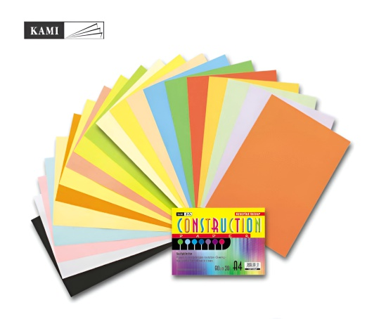 CP - Assorted A4 Construction Paper 80gsm