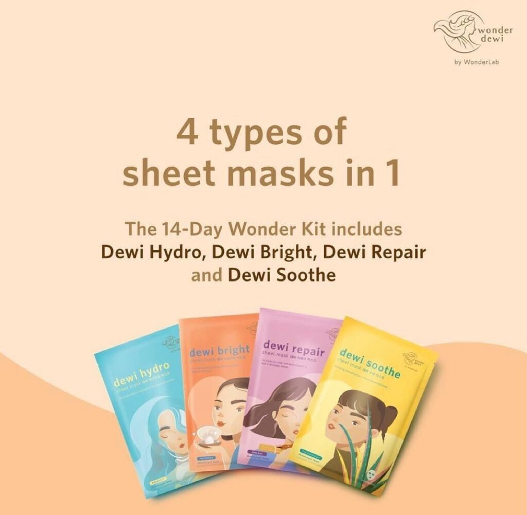 Wonderlab - WonderDewi 14-Day Wonder Kit Facemask