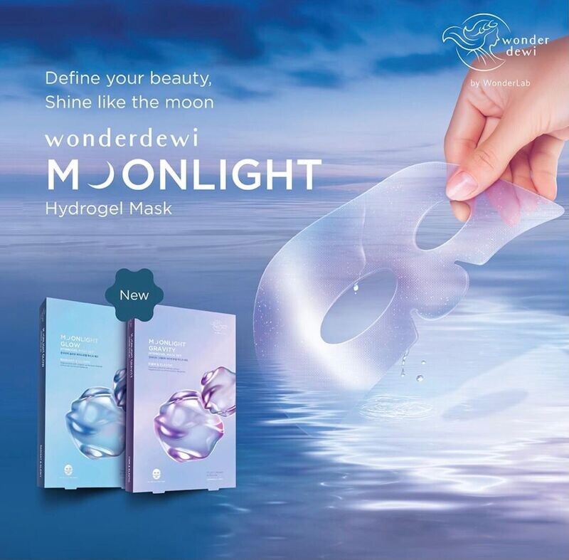 Wonderlab - Moonlight Glow Hydrogel Mask