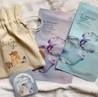 Wonderlab - WonderDewi Moonlight Duo Hydrogel Mask